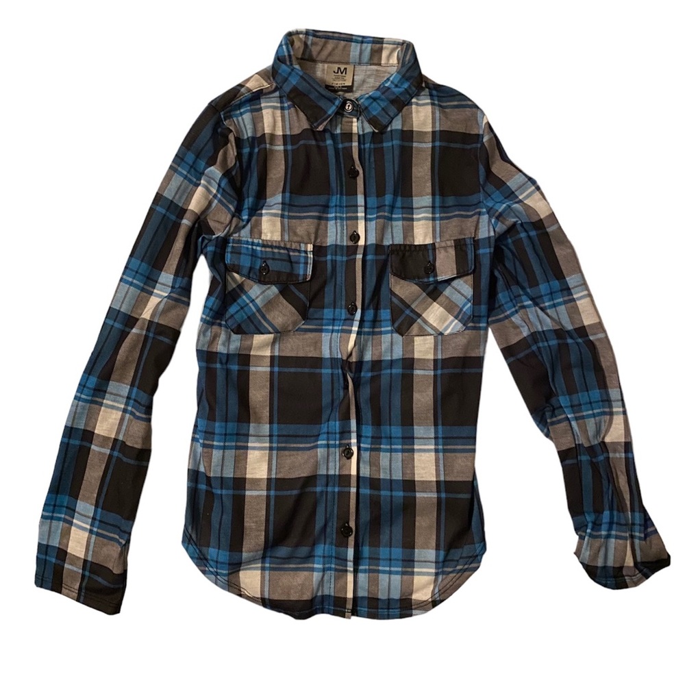 Blue Plaid Flannel